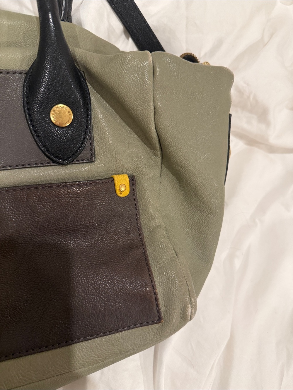 Marc by Marc Jacobs Leather Shoulder Bag Crossbody - Picture 2 of 3